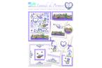 Stickvorlage "Lavende de Provence" 080 Lindner&#39;s Kreuzstiche 678169